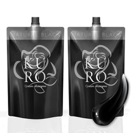 Yoko Minamino Acclaimed [7 in 1] Balanose KURO Cream Shampoo 14.1 oz (400 g) (Hair Manicure, Treatment for Gray Hair, Damage Care, Scalp Care, Color Retention Support, Shampoo, Conditioner) Cream Shampoo for Gray Hair Manicure, Black Dye, Shampoo Treatme