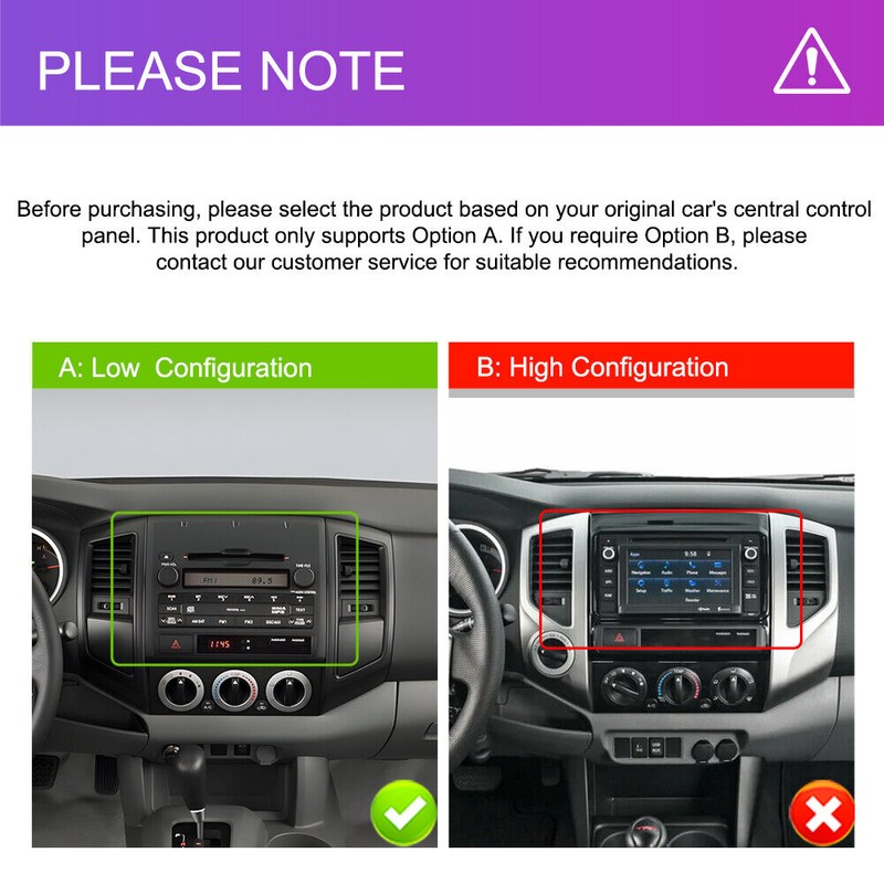 Navitroey For TOYOTA TACOMA 2005-2013 Apple CarPlay Android 13.0 Car
