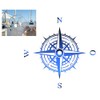 Generisch Compass Sticker for Outdoor and Indoor (RPT 53) (9