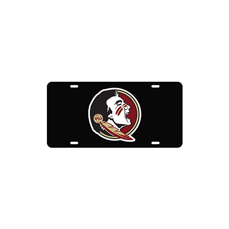 (BLK/REF SEMINOLE HEAD TAG (17007)) - Florida State Seminoles Tag