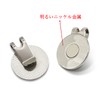 Adhere Golf Marker Golf Clip Golf Cap Without Ball Marker