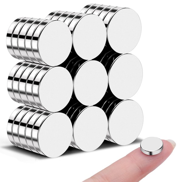 VSKIZ Refrigerator Magnets, Small Round Rare Earth Magnets, Tiny Strong
