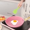 Frying Pan Nonstick, 11 Inch Pink Egg Pan, Non Stick