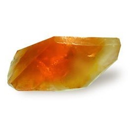 SoapRocks TS Pink Amber Citrine Soap that looks like a Rock ~ 6 oz. Gem Rocks Birthstone Jabón Gemstone