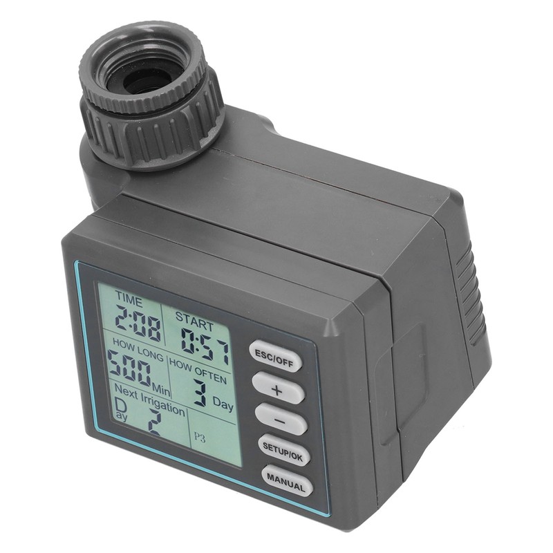 LCD Electronic Garden Digital Water Timer Watering Irrigation Controller with