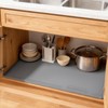 Aisslro Under Sink Mat 25" X 19", Waterproof Silicone Under