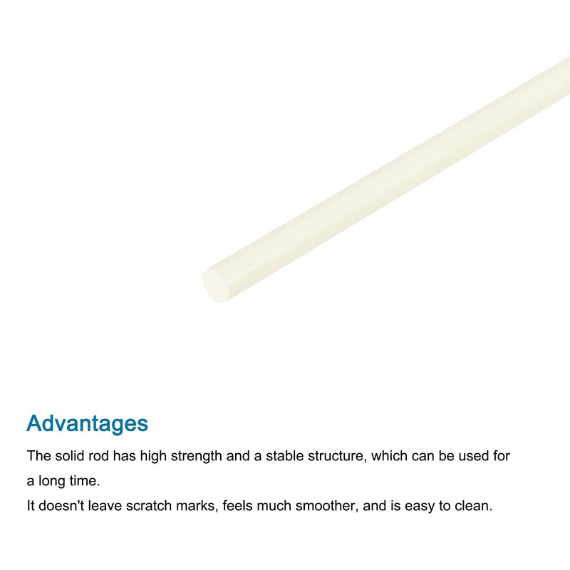 MECCANIXITY Alumina Ceramic Rod Solid Cylinder Whetstone 6mmx100mm Sharpening for