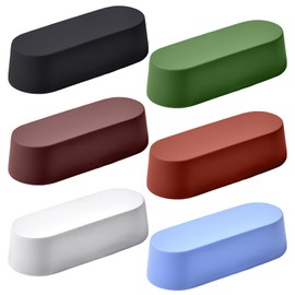 SPEEDWOX 6 Pcs Metal Buffing Polishing Compounds Kit Buffing Wheel Compound Grit Corresponds to The Color from Coarse to Fine for Stainless Steel, Jewelry, Black Brown White Green Reddish Brown Blue