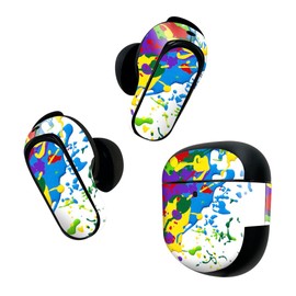 Bose QuietComfort Earbuds II Skin Sticker for Bose Earbud 2 3 Body 1 Set Protective Film Deco Ink Colorful Paint 008670