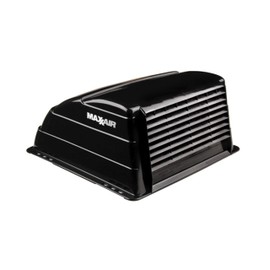 MAXXAIR Maxx I+ Vent Cover for RV Roof Vents - Sleek, Updated Design, Easy Installation, Zero-Leak Protection, Compatible with Many Popular Roof Vents, Black (00-933052)