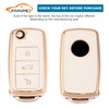 Koaudb Car Key Case Cover Suitable for VW Volkswagen Tiguan