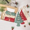 xinrongda Christmas Tree DIY Set, Macrame DIY Kit for Christmas,