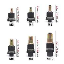 Hand Nuts Little Nuts Rivet Nuts Hand Riveter Set Blind Nut Rivet Set Insert Rivet Tool 11pcs (M8)