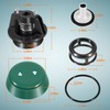 Ezbzyz 1" Float and Bonnet Complete Repair Kit for 4A