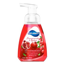 BLUMEN Jabon Espumoso Granada y Lychee 332 ml