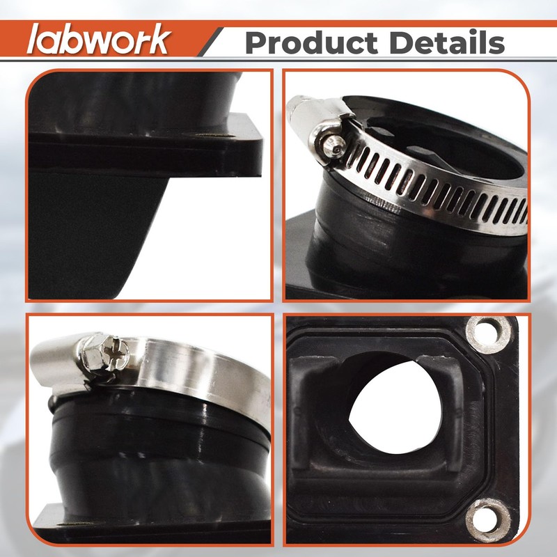 labwork Carburetor Intake Boot Replacement for Yamaha YZ80 YZ85