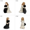 Carracci Black Dog Angel Figures Angel Dog Friendship Memorials Shaped
