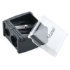 Mustaev Dual Pencil Sharpener 2 Hole 8mm 12mm, Black, 1 Black × 1 / 머스테브 듀얼 펜슬 샤프너 2홀 8mm 12mm, 블랙, 1개 블랙 × 1개