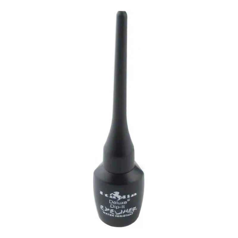 Delineador Líquido Italia Deluxe Negro Larga Duración Waterproof