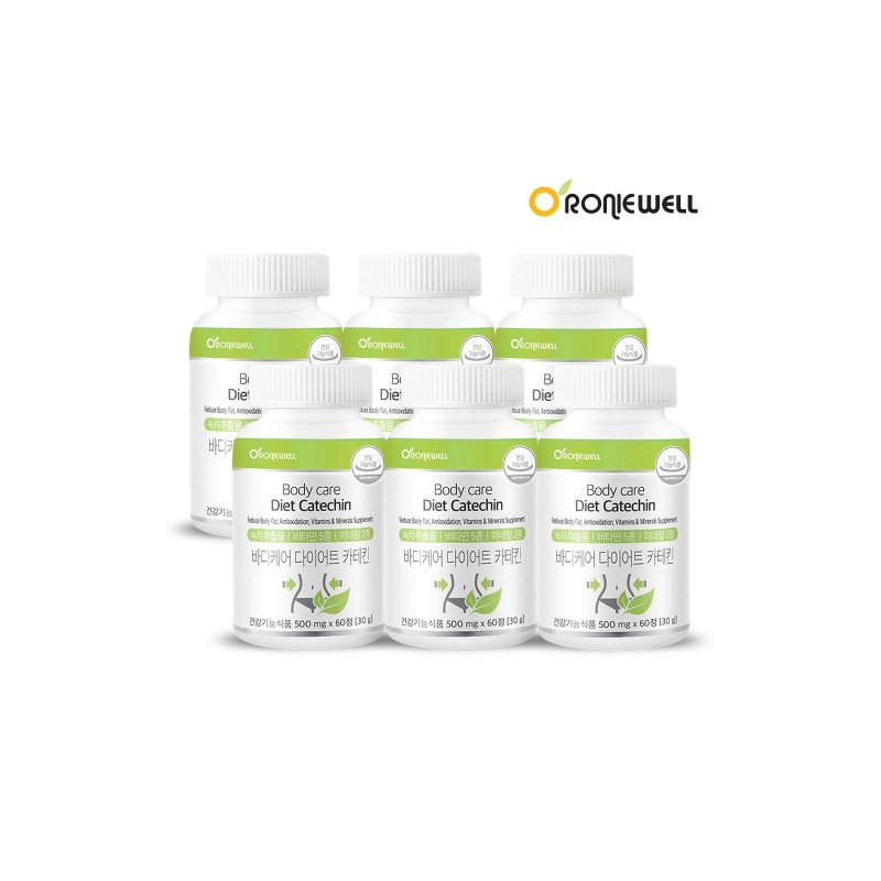 Ronnywell Body Care Diet Catechin 500mg x 60 Tablets /