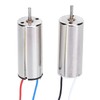 Drone Motor, 2Pcs 8.5x20mm 3-5V 0.15A 35000RPM-37000RPM Quadcopter Motor 8520