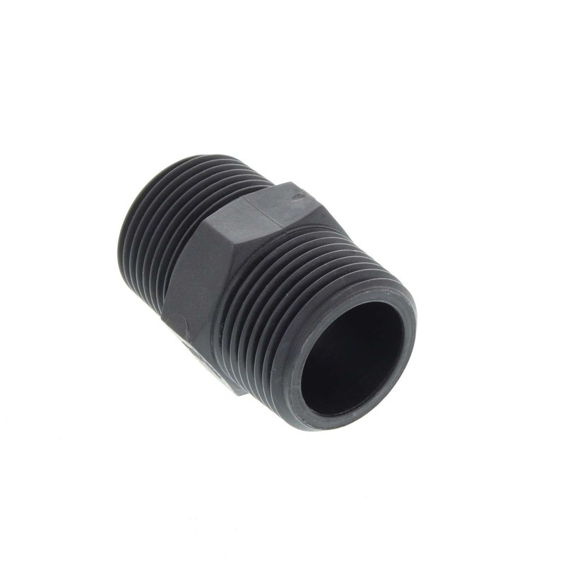 Hex Nipple 25mm BSP Plumbing Irrigation Poly Fitting Water Hansen