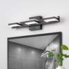 mirrea 20" LED Black Vanity Light 3000K/4000K/5000K CCT Adjustable 3