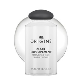 Origins Clear Improvement Pore Purifying Toner | Reduces Shine & Great for Oily Skin | With Salicylic Acid, 5 Fl Oz