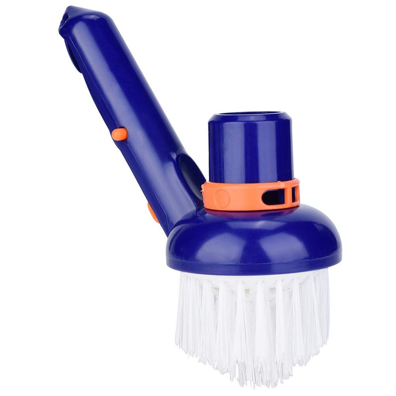 Depisuta Pool Corner Brush, Swimming Pool Corner Vacuum Scrubber Brush