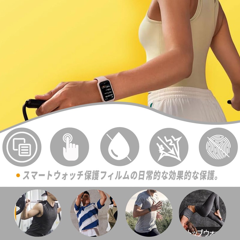 For EGQINR Smart Watch 1.57 Inch Film Protective Film High