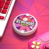 ICE BREAKERS Sours Assorted Fruit Flavored Sugar Free Mints Tin,