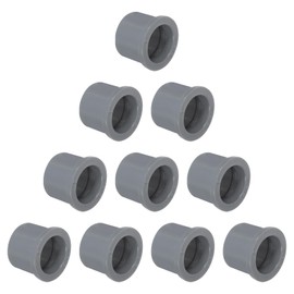 uxcell 10 Pcs PVC DWV Reducer Bushing 3/4" x 1/2"(Socket x Socket) Thread Coupling Connectors PVC Pipe Reducer Adapter Fitting for Pipe Connecting Home Sewer Plumbing, Grey