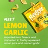 Freestyle Snacks Lemon Garlic Green Olives, 4 OZ