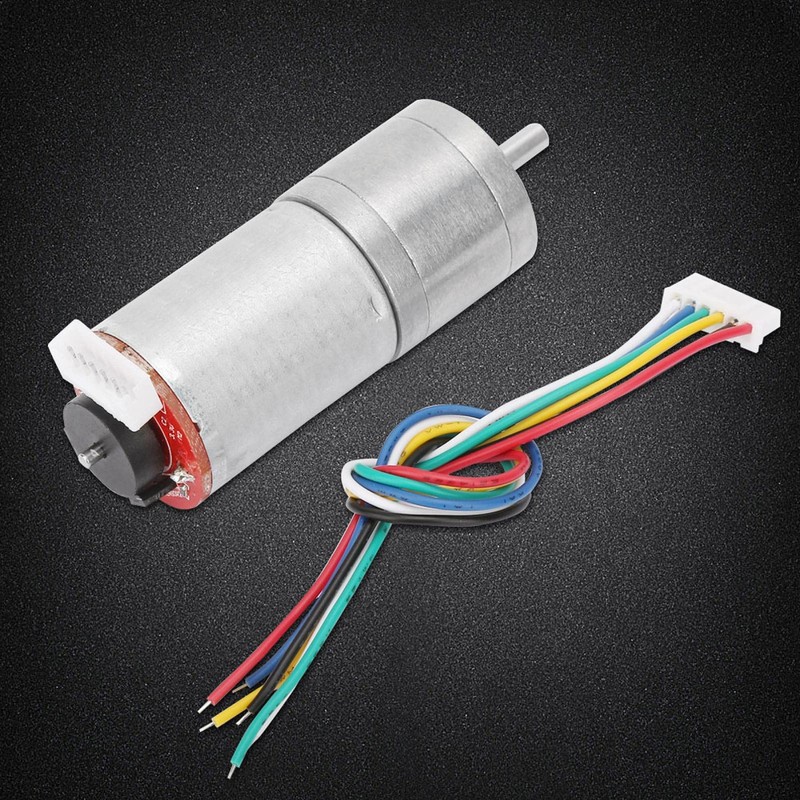 Encoder Gear Motor DC 12 V High Torque Reduction Motor
