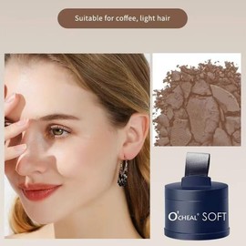 Hairline Powder - Soft & Lightweight Hairline Contouring Powder for Facial Contouring, Ideal for Hairline Shaping Haircare Black:_light brown