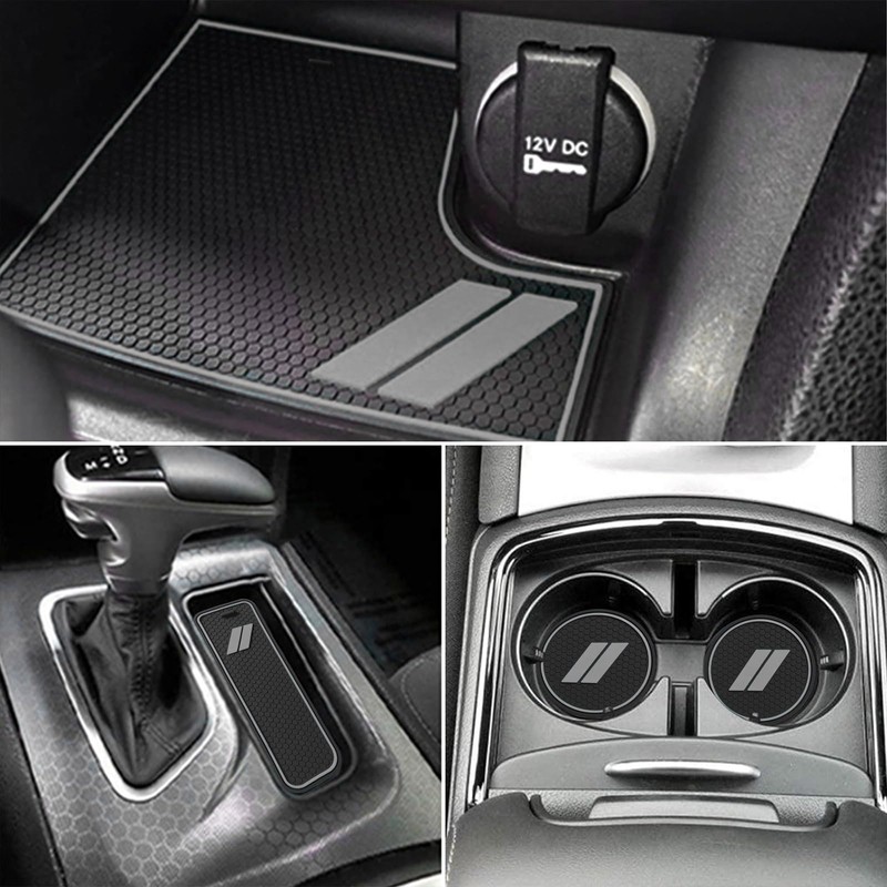 SENSHINE Anti Dust Cup Holder Insert for Dodge Charger Accessories