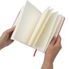Bullet Journal A5 Dotted Notebook with Faux Leather Hardback Cover
