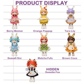 Bonnie Sweet Heart Party Series 1PC 1/12 BJD Dolls Cute Figures Lolita Style Collectibles Birthday Gift