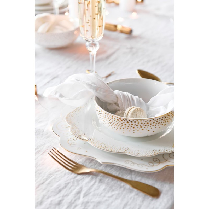 Pip Studio Royal Winter White Bread Plate 17 cm