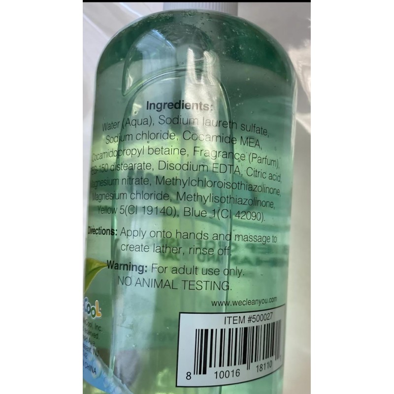 WeClean Deep Cleansing Hand Soap – Tea Tree Oil &