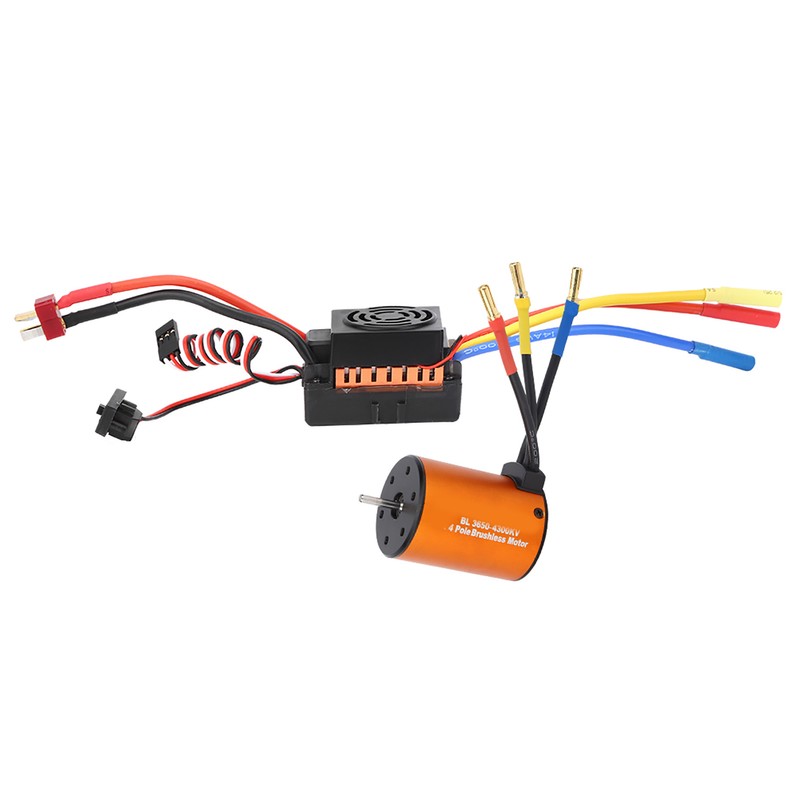 3650 4300KV Brushless Motor 60A ESC Upgrade Parts Accessory for