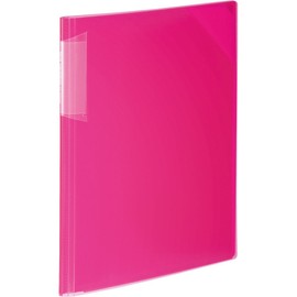 Kokuyo File Clear Holder Book Novita Fixed A4 12P Pink F-N5710P -12