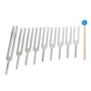 NSXAYIWE Tuning Fork Set, Portable, Improves Perception, Music Tones, Tuner,