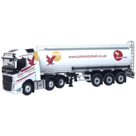 Oxford 76VOL4012 Volvo FH4 Cylindrical Tanker John Mitchell 00 Gauge (1:76 Scale) (This is Not a Toy)