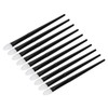 10pcs Silicone Eyeshadow Brush Soft Reusable Long Lasting Silicone Glitter