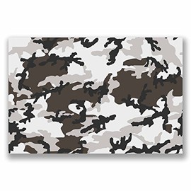 A4 Sheet Camo Sticker Bomb Vinyl Wrap Car Bike Laptop Army Camouflage #9689 (A4 (30cm x 20cm))