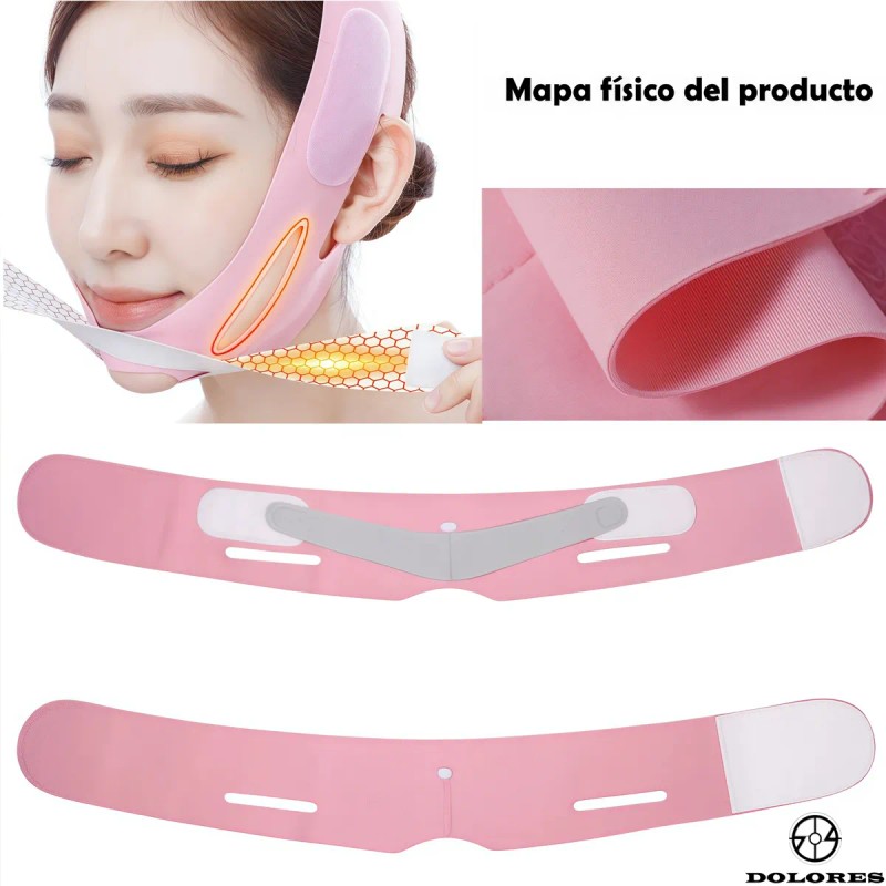 Faja Mentonera Reduce Papada Correa Adelgazante Facial Antia