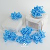 HUIHUANG Baby Blue Bows for Gift Wrapping, Blue Curly Ribbon