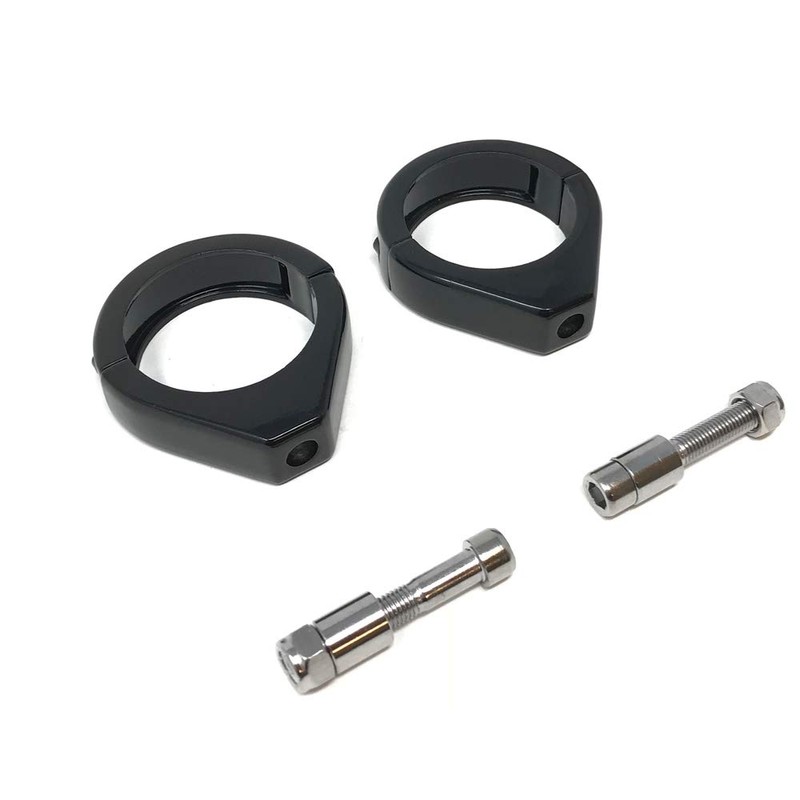 Alchemy Parts Motorcycle Metal Fork Clamps for Indicators for 41mm