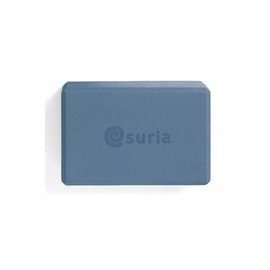 suria Yoga Block Indigo Blue Pose Aid Stability EVA 9.1 x 5.9 x 3.0 inches (23 x 15 x 7.5 cm), 10.6 oz (300 g)